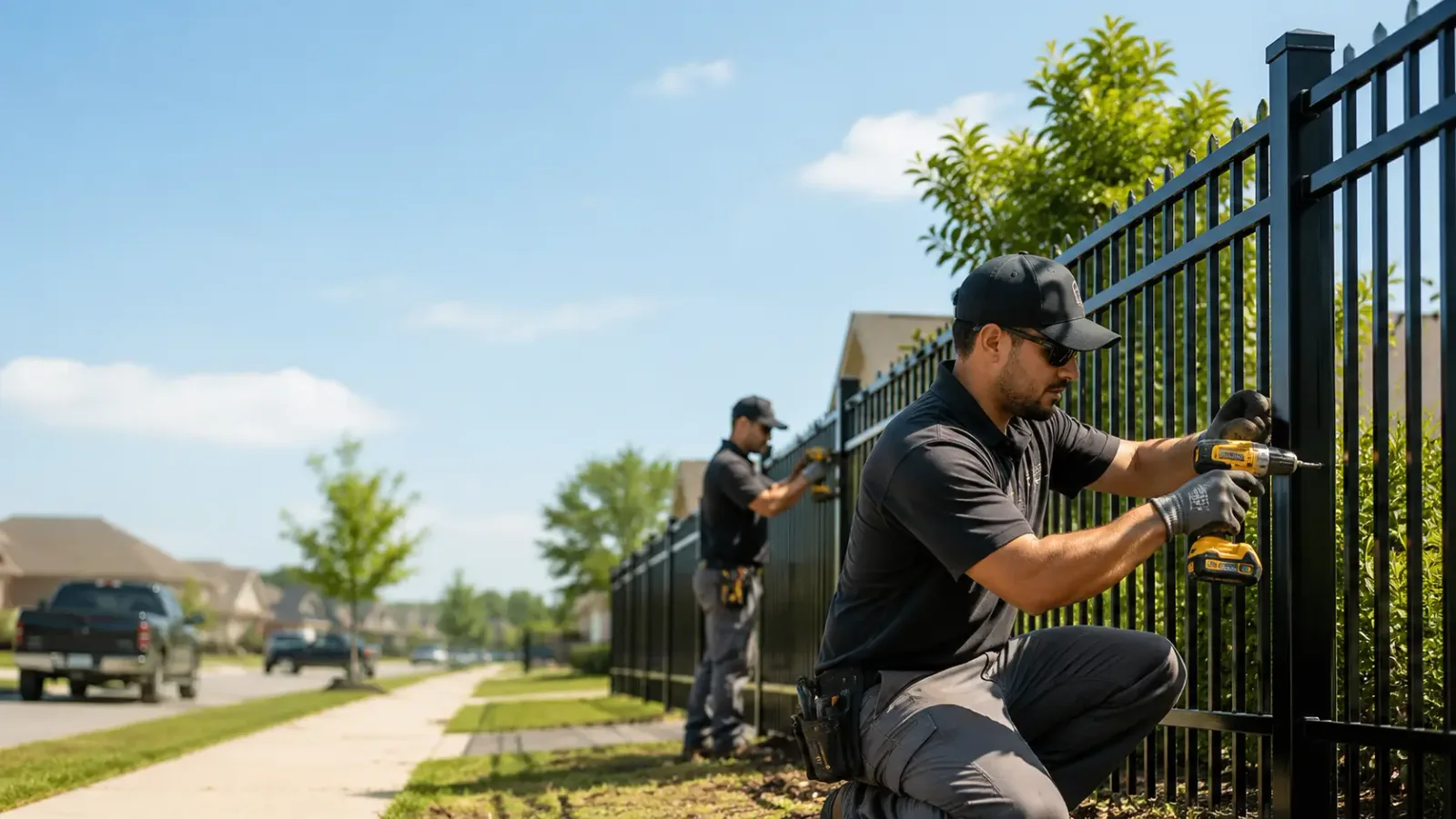 Metal Fence Installation in Barry, IL